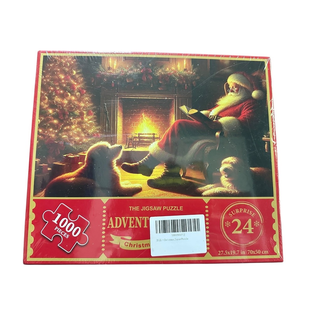 Christmas‎ Advent Calendar Jigsaw Puzzle 1000 Pieces Surprise 24 NEW